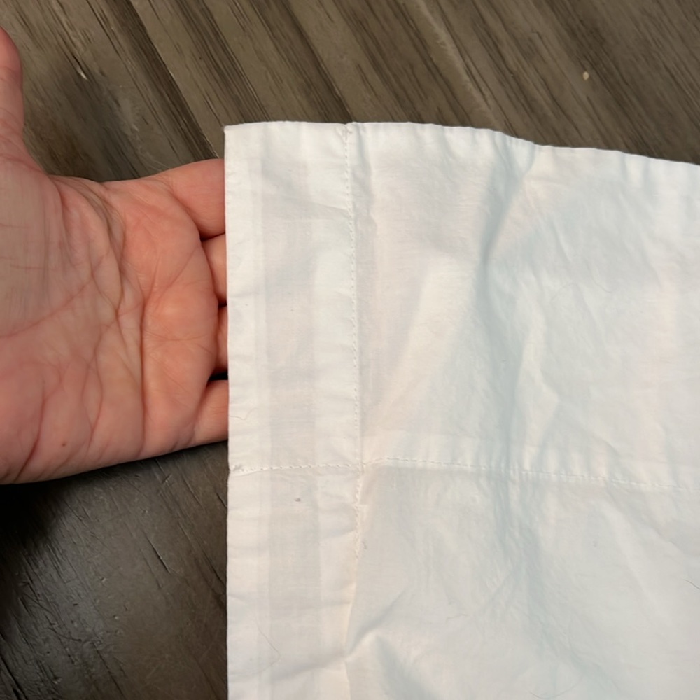 EVERLANE EASY BUTTON FRONT WHITE MIDI  SKIRT SIZE XL - Picture 15 of 16